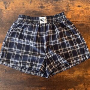 EZwear Plaid Shorts